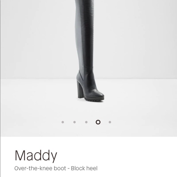 Over the knee boots - block heel - Picture 4 of 11